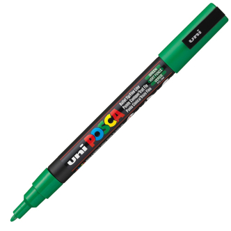 Uni POSCA PC-3M - Fine 0,9-1,3mm - 6 Green