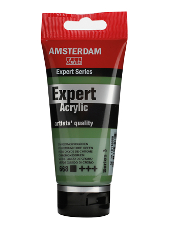 Amsterdam Expert Akryl 75ml - 668 chromium oxide green
