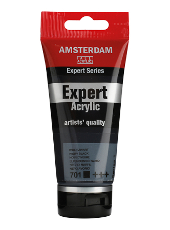 Amsterdam Expert Akryl 75ml - 701 ivory black