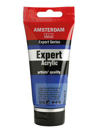 Amsterdam Expert Akryl 75ml - 518 cobalt blue deep (ultram.)