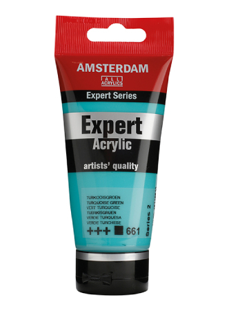 Amsterdam Expert Akryl 75ml - 661 turquoise green